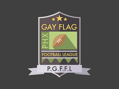 Football Sheild banner flag flat football icon logo sheild