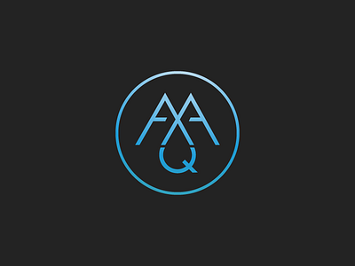 AQUAlity Logo abdtract aqua aquality blue brand design illustrator logo ocean pentool vector water