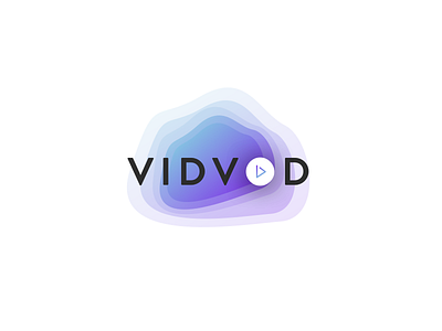 VidVod Logo - Rebrand brand design gradient lifestyle logo music shadows tools vector vidvod