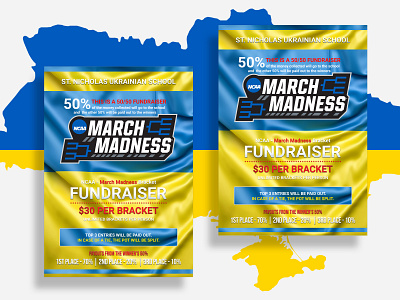 March Madness Ukrain Sports flyer