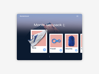 Montaintravel design ui web