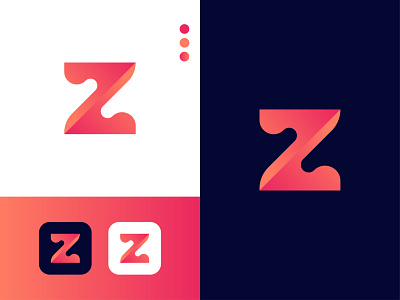 Modern Logo Design - Z Letter Mark app branding design graphic design icon illustrator letter mark logo logo design logodesign minimal modern modern logo typography ui ux