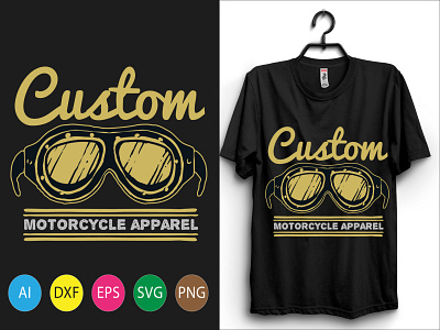 Custom Motorcycle Apparel amazon concept cover illustration