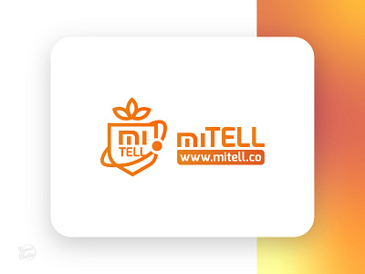 miTELL branding design graphic design icon identity design illustration label logo minimal mobile phone xiaomi