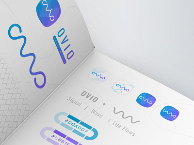 Ovio app branding design graphic design icon identity design illustration logo minimal raimastudio typography