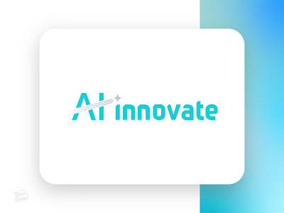 AI Innovate ai artificial intelligence branding computer cv design graphic design icon identity design illustration logo minimal tech typography vision