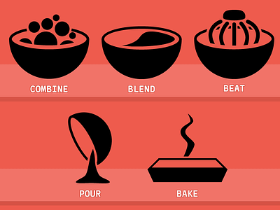 Baking Icons baking icons