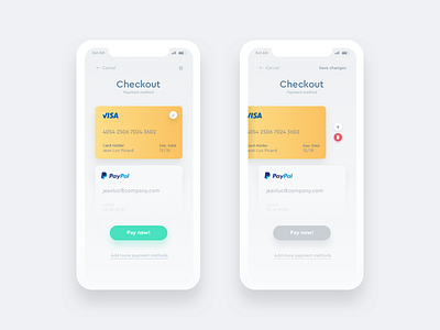 Daily UI Challenge #002 — Credit Card Checkout