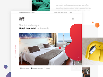 Homepage Miró design homepage miro ui