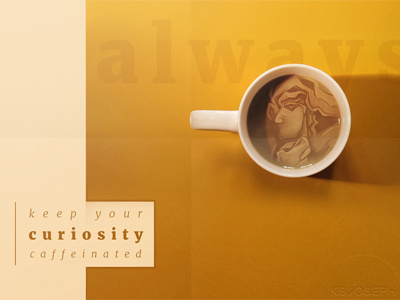 400x300 art coffee cubism curiosity design illustration typography