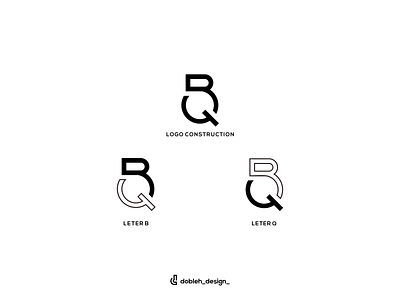 BQ logo art branding clean design graphic design icon illustration logo ui vector