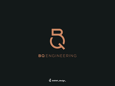 BQ engineering art branding clean design graphic design icon illustration logo ui vector