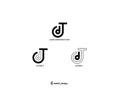 JD logo art branding clean design graphic design icon illustration logo ui vector