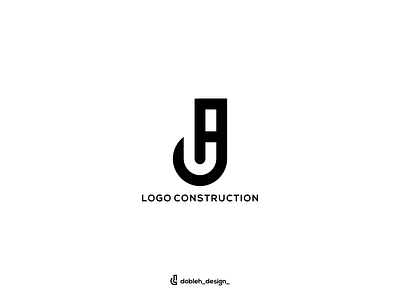J+A logo art branding clean design graphic design icon illustration logo ui vector