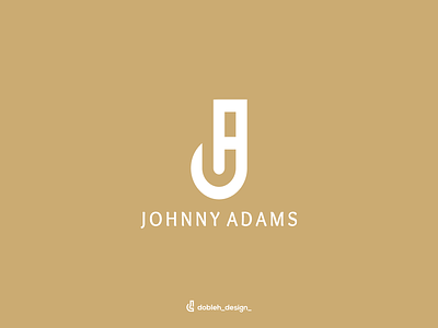 johnny adams logo art branding clean design graphic design icon illustration logo ui vector