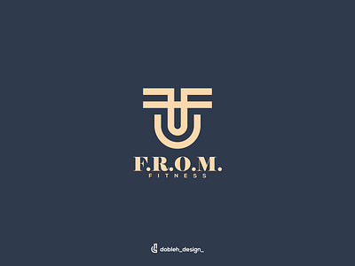 F.R.O.M fitness logo