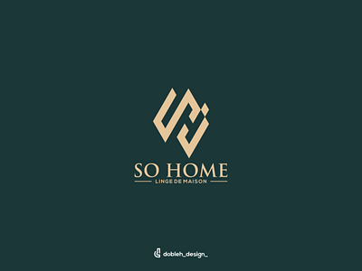 SO HOME logo art branding clean design graphic design icon illustration logo ui vector