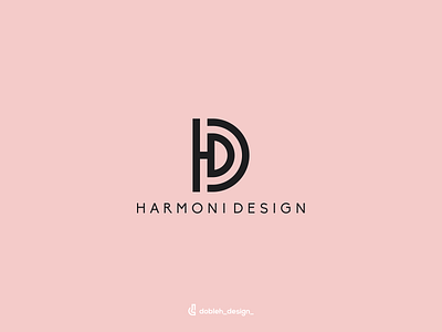 harmoni design logo art branding clean design graphic design icon illustration logo ui vector