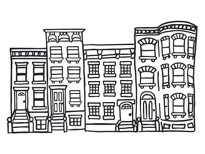 Brownstone Illustration