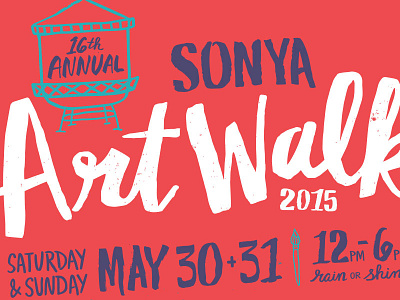 Art Walk Hand-Lettering