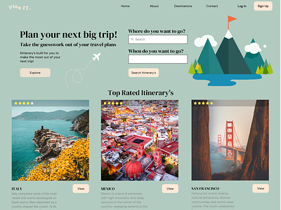 PlanIt. Travel Itinerary Planner