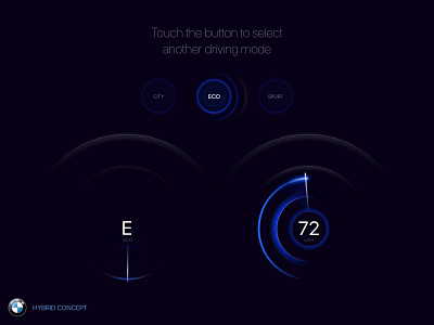 Car Cluster Concept automotive bmw button car car app cluster concept design eco electric car futuristic hybrid interface model sport switch ui ui concept ux vehicle