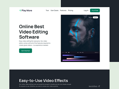 PlayMore - SaaS Website figma figma design landing page landing page design pricing saas saas design saas landing page saas website ui ui design ui ux ux ux design web design website website concept