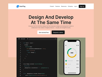 SaaS - Landing Page animation app branding illustration landing page landing page design minimal modern design saas saas landing page software software design software development typography ui ux vector web app design website design