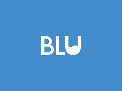 Blu bathroom branding logo product