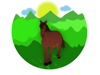 Illustration Horse