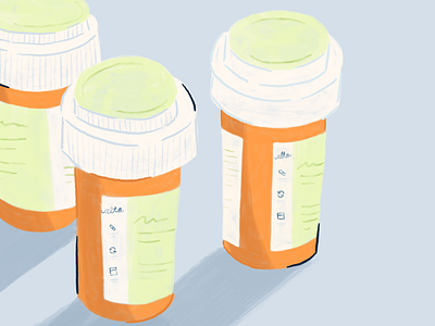 Alto Medications alto bottls illustration illustrator medical medical care medication medicine pharmacy pill pills prescribe procreate product