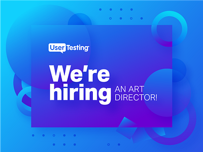 UserTesting is Hiring!