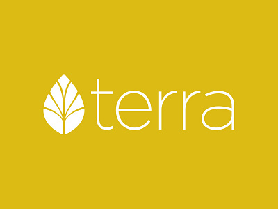 Terra Tea brand brand id design identity leaf logo logomark logotype symbol wordmark