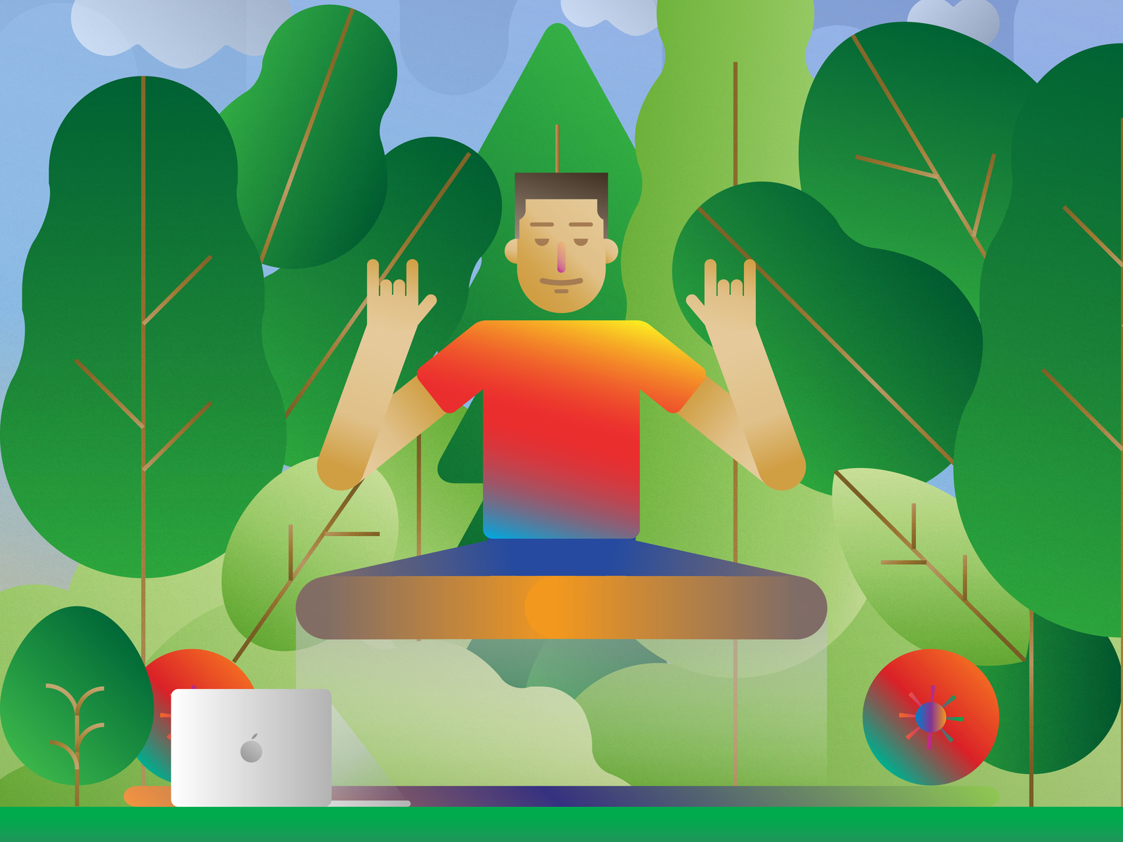 weekend-mood-by-vishal-pandit-on-dribbble