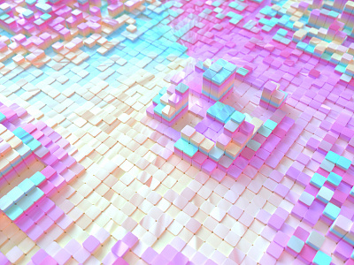 Daily Render: Candyland 3d abstract candy cinema 4d daily daily renders everyday art everydays motion motion design octane sweet