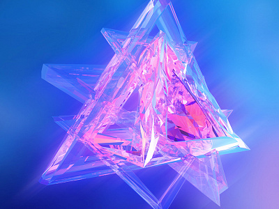 Daily Render: Prisms 3d abstract cinema 4d crystal daily daily renders everyday art everydays motion motion design octane prism