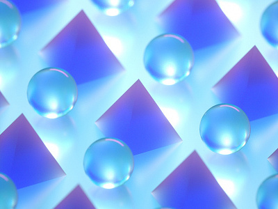 Daily Render: Pyramid Bubbles