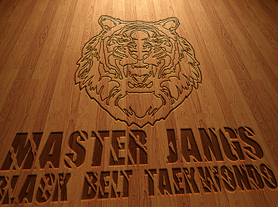 Vintage Tiger Logo Design design logo mascot tiger vintage