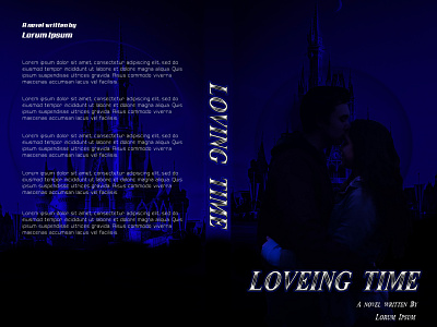 Loving Time book cover design professional