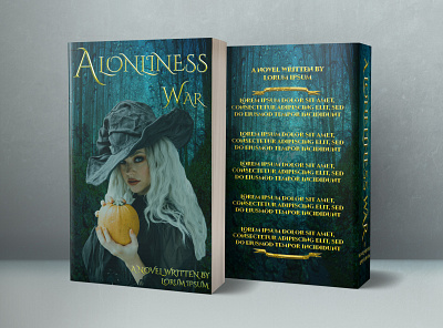 A Loneliness War book cover design professional stunning