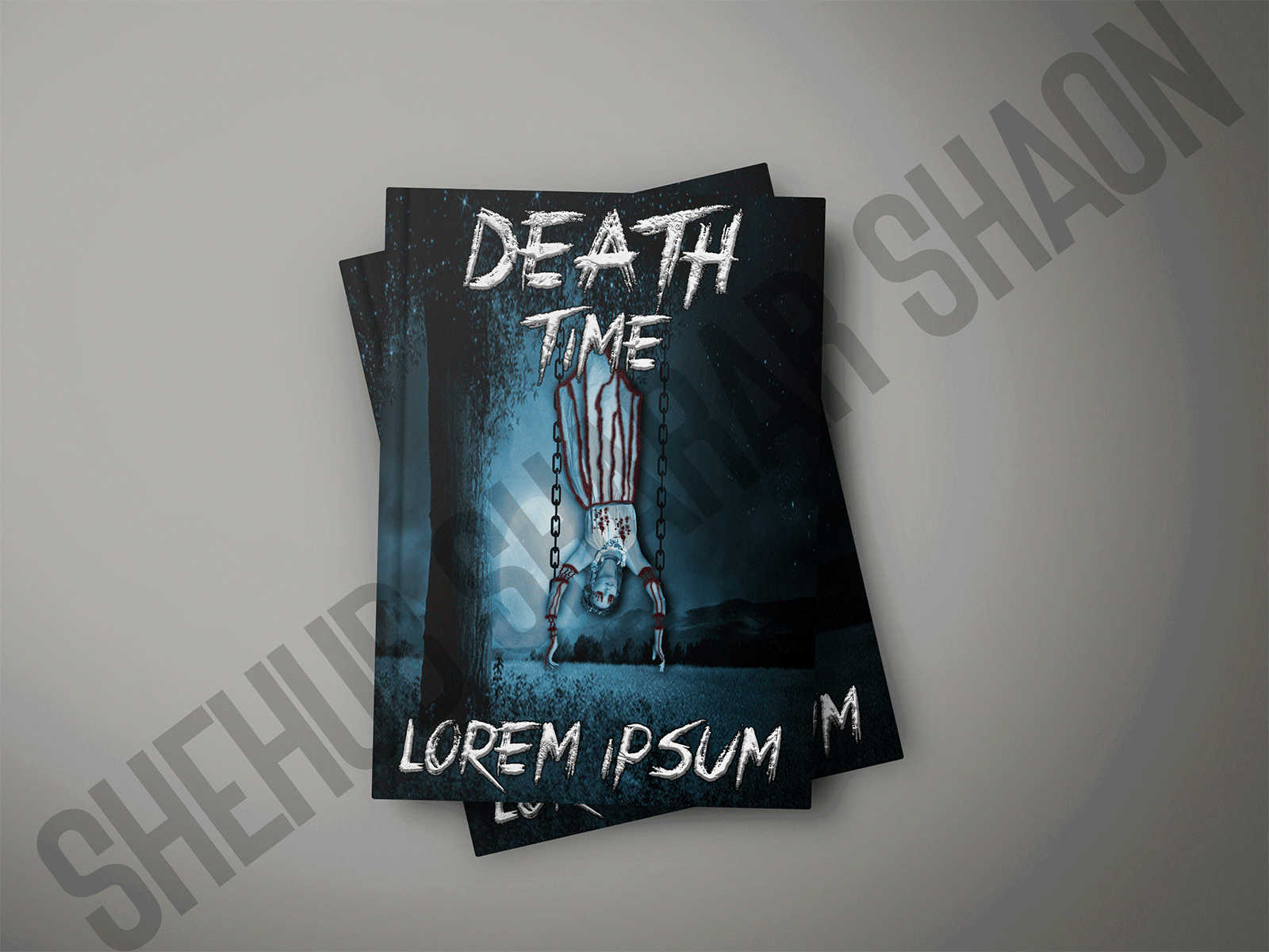 Death Time animation book book cover design bookdesign bookdesigner bookish bookworm cover design designer ebook fantasy graphic design professional selfpub selfpublishing shehub sharar shaon tragic