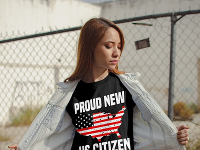 Proud New Us Flag Shirt