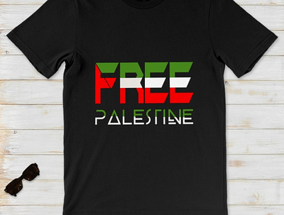 Palestine Tshirt Desigan Classic T-Shirt community logo design freepalestine illustration pales palestine photoshop poster procreate typography