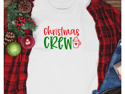 Christmas Crew branding community logo design illustration logo meliodas typography ui ux vector