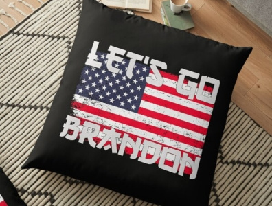 Let's Go Brandon T Shirt branding community logo design illustration logo meliodas typography ui ux vector