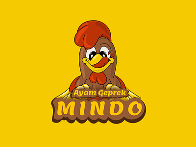 Logo Ayam Geprek MINDO brand brand makanan food brand food indonesia logo logo ayam logo ayam geprek logo brand logo cemilan logo food logo makanan logo makanan berat