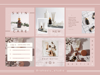 Instagram Template for Skincare Product