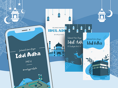 Canva Template for Eid al-Adha brand branding canva design canva design template canva template design design social media eid template graphic design illustration instagram design instagram template social media template template design