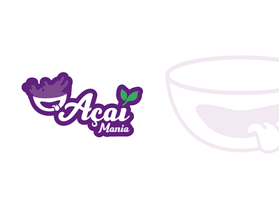 Açaí Mania | Combination Mark branding design illustration logo vector