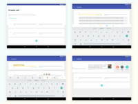 Quizlet - Android Tablet - Set Creation
